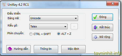 Cách cài đặt Unikey phần mềm gõ tiếng việt