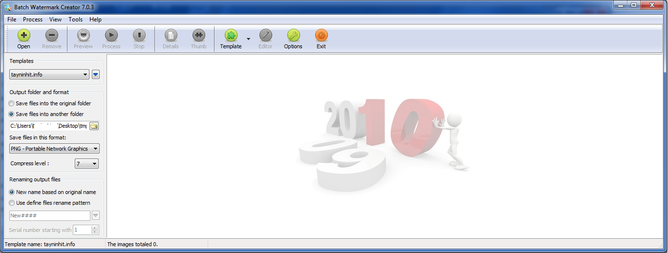 Đóng dấu logo, thương hiệu riêng cho ảnh bằng Watermark Creator