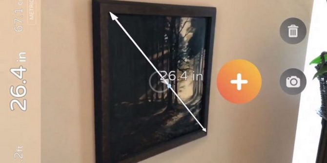 Điện thoại thành một thước đo “ảo” bằng ứng dụng thực tế ảo