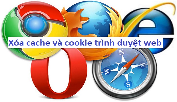 Cách xóa cache, cookie và lịch sử duyệt web ở trình duyệt
