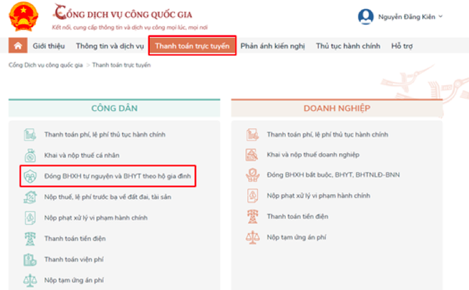 Trong giãn cách, hộ gia đình gia hạn đăng ký thẻ BHYT bằng cách nào?