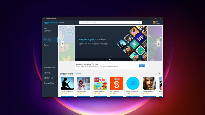 Kho ứng dụng Android đã có mặt trên Windows 11