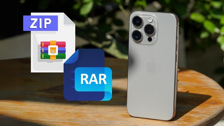 Cách nén file trực tiếp trên iPhone đơn giản